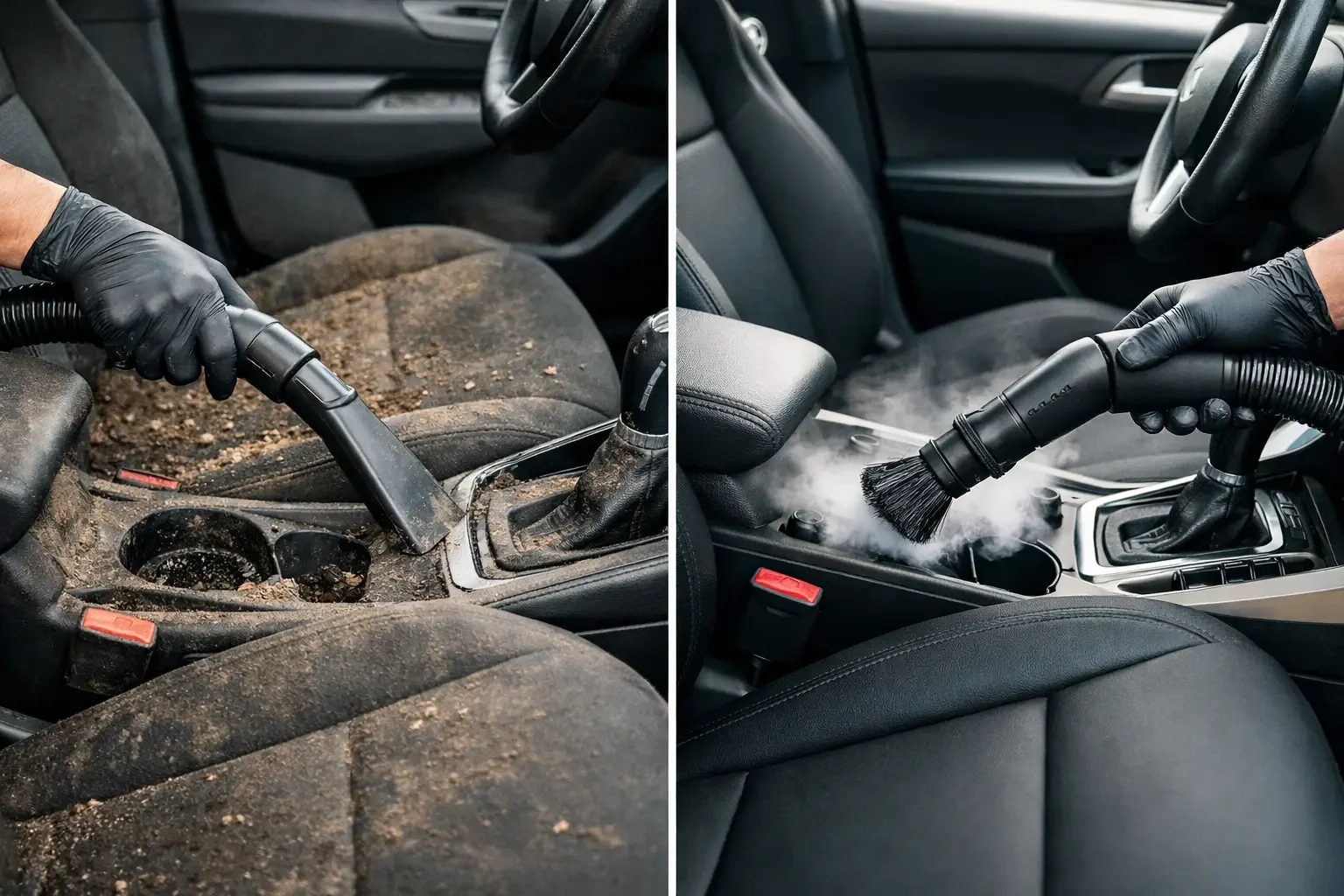 What a Car Interior Deep Cleaning Service Fixes