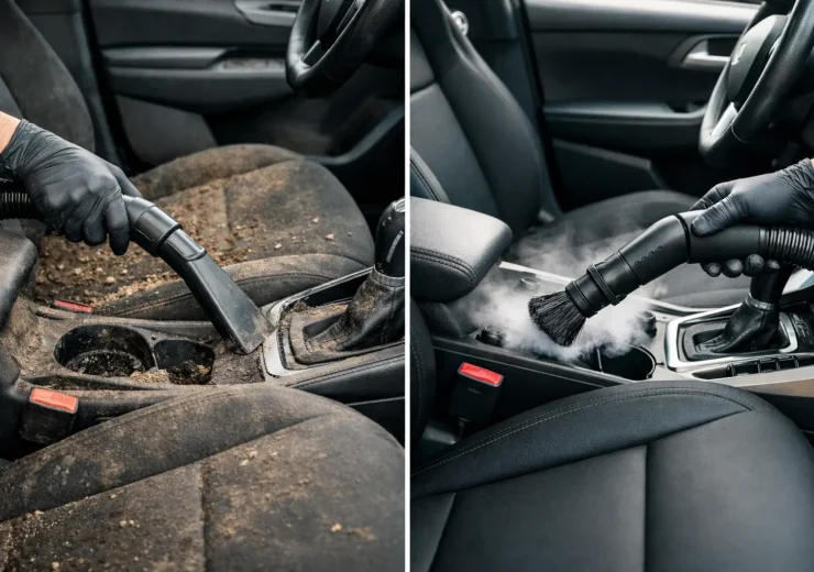What a Car Interior Deep Cleaning Service Fixes