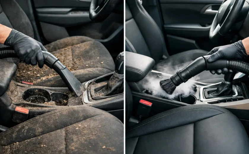 What a Car Interior Deep Cleaning Service Fixes