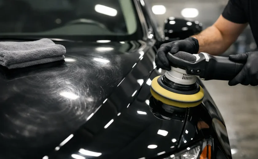Black Car Swirl Removal Without Shortcuts