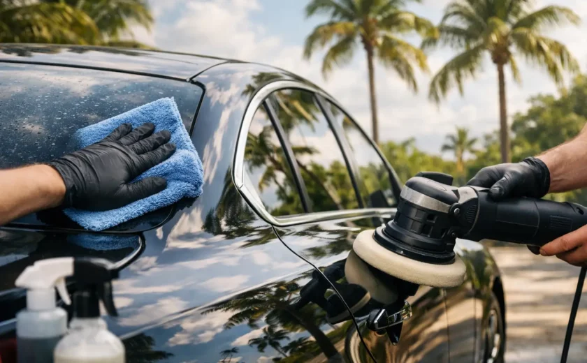 Water Spot Removal for Car Paint in Florida