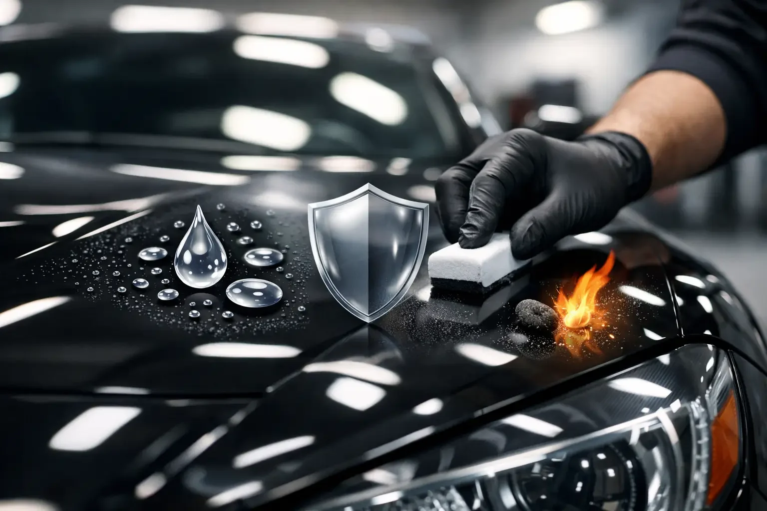 What a Ceramic Coating Service Really Protects