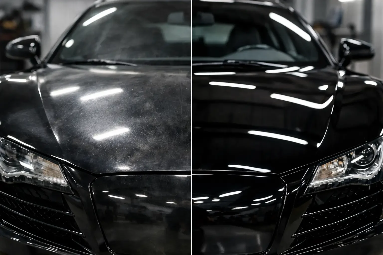 Ceramic Coating Before and After Example