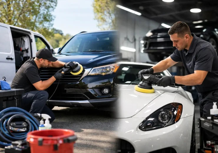 Mobile Detailing vs Shop Detailing Explained