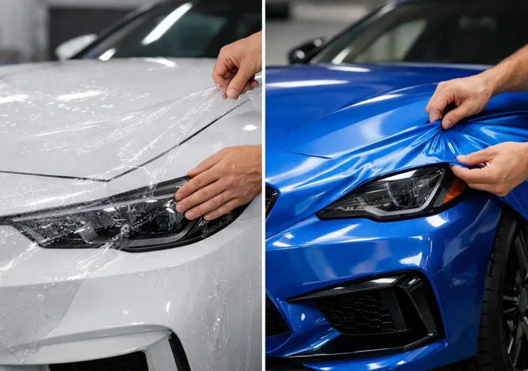 Clear Bra Versus Vinyl Wrap: Which Fits Your Car?