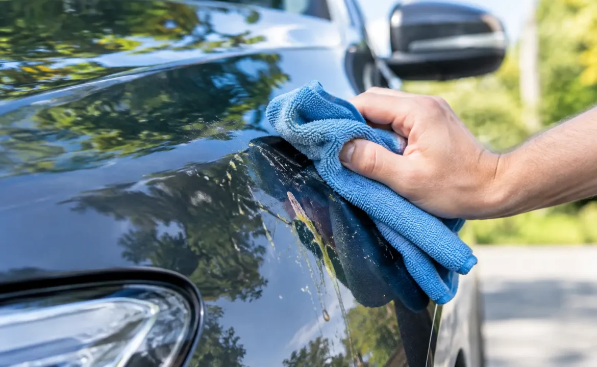 How to Remove Tree Sap Safely From Car Paint