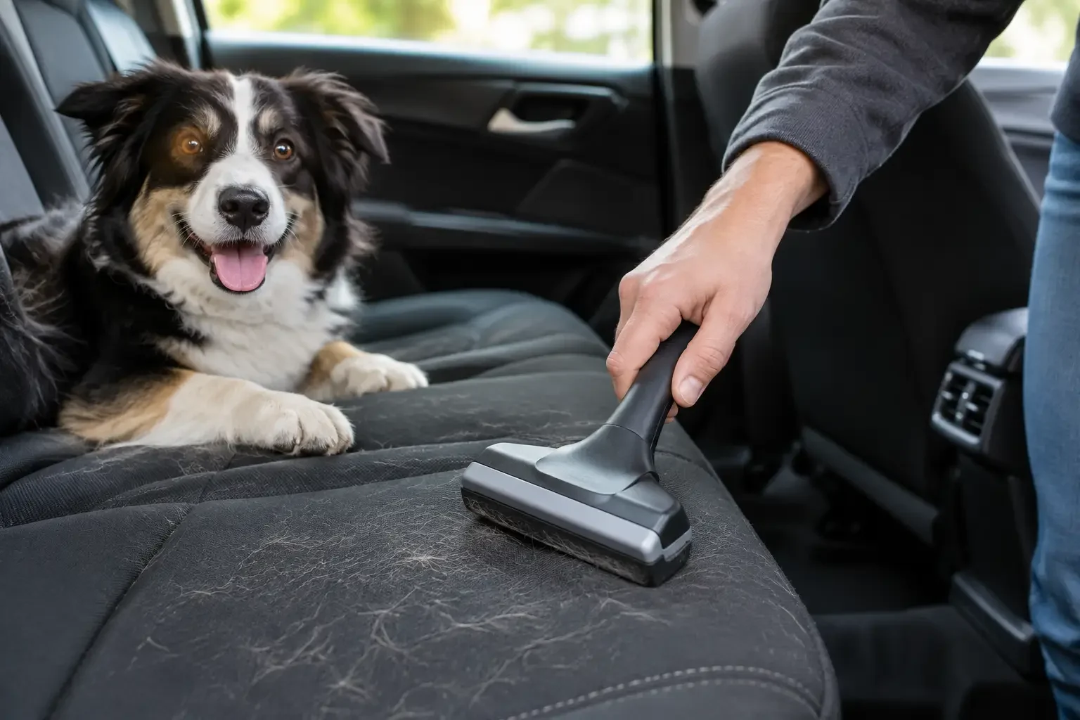 How to Remove Pet Hair From Your Car Interior