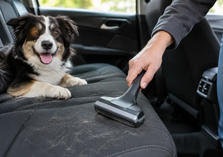 How to Remove Pet Hair From Your Car Interior