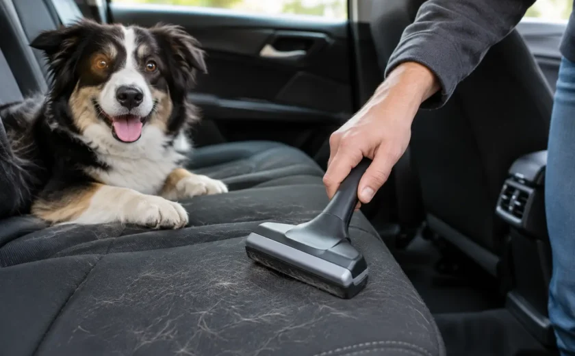 How to Remove Pet Hair From Your Car Interior