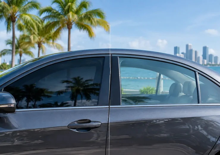 Window Tint vs Factory Glass for Florida Drivers